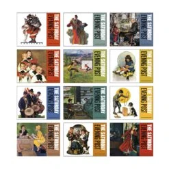 The Saturday Evening Post - Spiral (Q469811) -Qualityimprint Shop Q469811 white months calendars withlogo 4