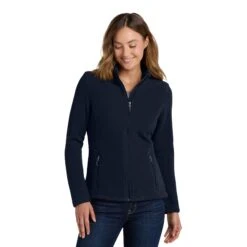 Port Authority® Ladies Value Fleece Jacket (Q483465) -Qualityimprint Shop Q483465 TrueNavy Jackets with logo 1