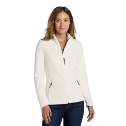 Port Authority® Ladies Value Fleece Jacket (Q483465) -Qualityimprint Shop Q483465 WinterWhite Jackets with logo 1