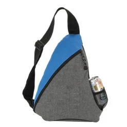 Atchison Two-Tone Cutie Patootie Slingpack (Q493722) -Qualityimprint Shop Q493722 lightblue slingbags with logo 4