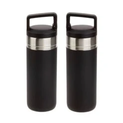 Dante 20 Oz. Vacuum Insulated Bottle (Q495722) -Qualityimprint Shop Q495722 black steel bottles with logo 5