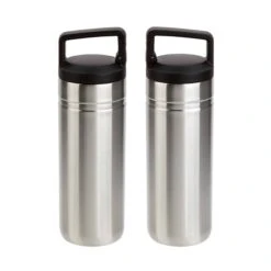 Dante 20 Oz. Vacuum Insulated Bottle (Q495722) -Qualityimprint Shop Q495722 silver steel bottles with logo 4
