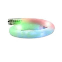 Multicolor Flashing Coil Tube Bracelet (Q496011) -Qualityimprint Shop Q496011 blank jewelry with logo 2