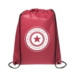 Non-woven Polypropylene Drawstring Cinch-Up Backpacks (Q499311)