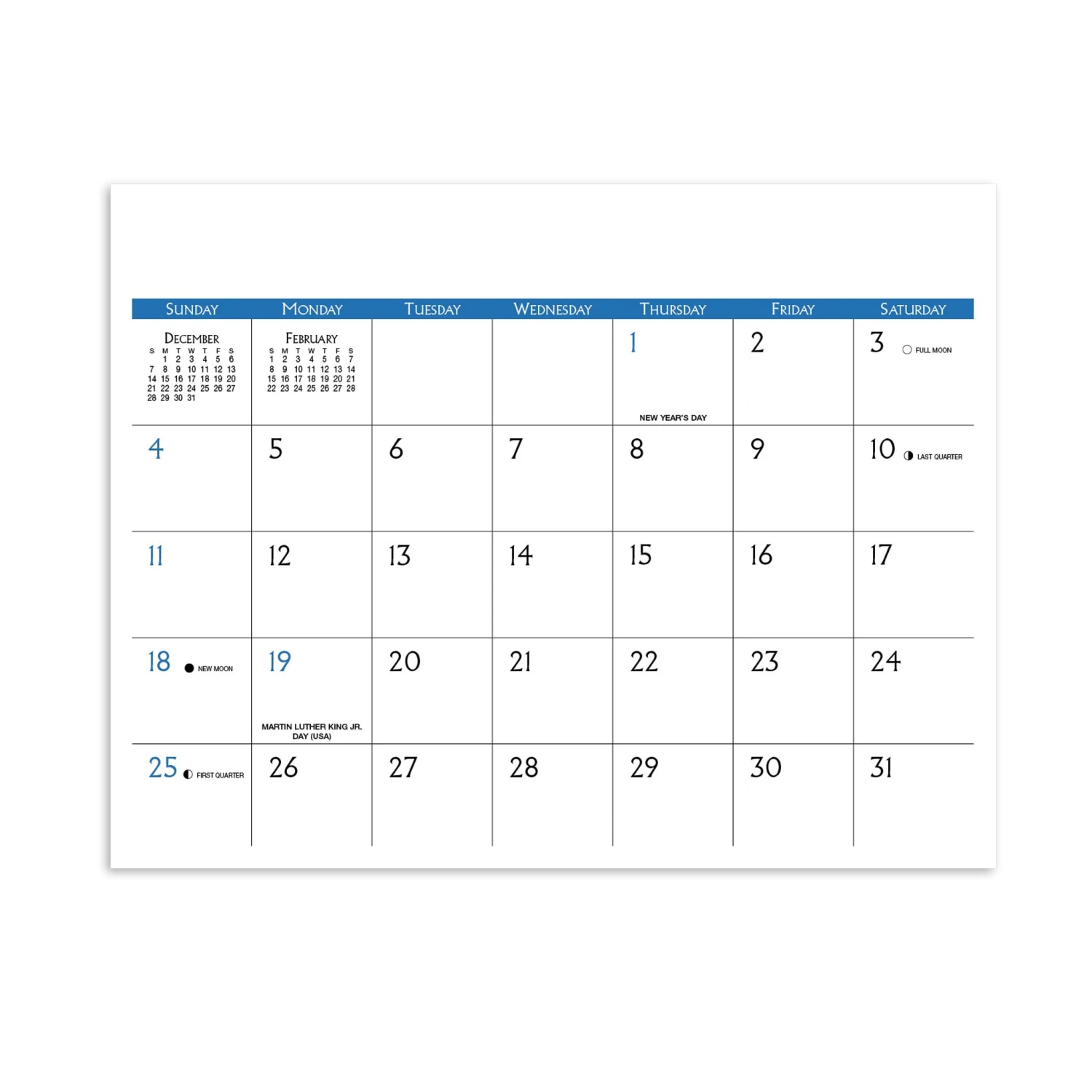 Stapled Small Quantity Appointment Calendars (Q503411) 6 Stapled Small Quantity Appointment Calendars (Q503411) - Image 6