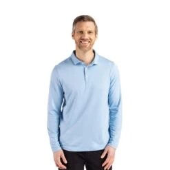 Cutter & Buck Coastline Epic Comfort Mens Long Sleeve Polo (Q504332) -Qualityimprint Shop Q50433 atlas long sleeve t shirts with logo 3