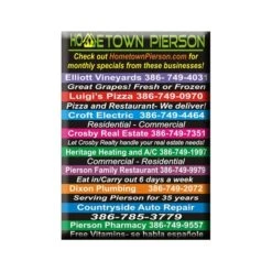 2.5" X 3.5" Rectangle Button With Full Magnet (Q506911)