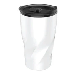 Jornikolor 14 Oz. Stainless Steel Twisting Tumbler (Q510422) -Qualityimprint Shop Q510422 white black tumblers with logo 10