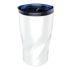 Jornikolor 14 Oz. Stainless Steel Twisting Tumbler (Q510422) -Qualityimprint Shop Q510422 white blue tumblers with logo 7