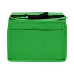 Dimples Non-Woven Cooler Bag (Q514522) -Qualityimprint Shop Q514522 Kelly Green Cooler Bags with logo 3