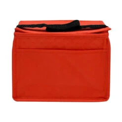 Dimples Non-Woven Cooler Bag (Q514522) -Qualityimprint Shop Q514522 Red Cooler Bags with logo 5