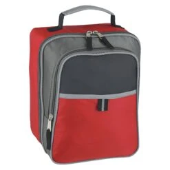 Pack It Up Lunch Bag (Q523611) -Qualityimprint Shop Q523611 red lunchbags with logo 4