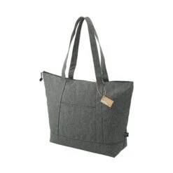 Vila Recycled Boat Tote (Q527722) -Qualityimprint Shop Q527722 graphite tote bags with logo 4