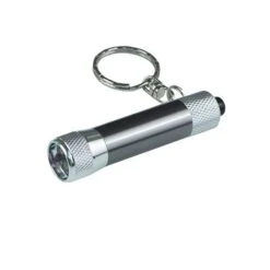 Mini 3 LED Aluminum Keychain Keylight (Q53266) -Qualityimprint Shop Q53266 silver keylights with logo 2