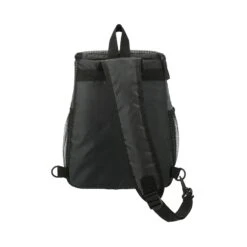 Grid Sling 12 Can Cooler (Q535622) -Qualityimprint Shop Q535622 black cooler bags with logo 3