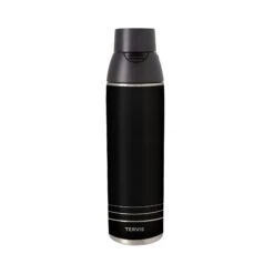 Tervis® Stainless Steel Venture Bottle - 26 Oz. (Q541122) -Qualityimprint Shop Q541122 silverblack steel bottles with logo 4