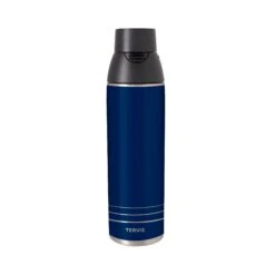 Tervis® Stainless Steel Venture Bottle - 26 Oz. (Q541122) -Qualityimprint Shop Q541122 silvernavy steel bottles with logo 7