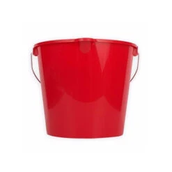 Plastic Bucket (7 Quart) (Q544165) -Qualityimprint Shop Q544165 3 red