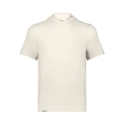 Holloway Eco Revive™ Youth Ventura Soft Knit Short Sleeve Hoodie (Q545222) -Qualityimprint Shop Q545222 birch t shirts with logo 5