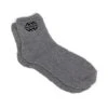 BeWell™ Socks Cozy Comfort Socks (Q546722) -Qualityimprint Shop Q546722 gray socks with logo 1