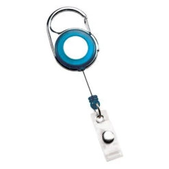 Carabiner Clip Badge Holders (Q548311) -Qualityimprint Shop Q548311 3 transblue