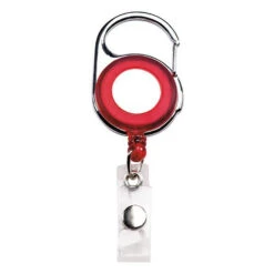 Carabiner Clip Badge Holders (Q548311) -Qualityimprint Shop Q548311 4 transred
