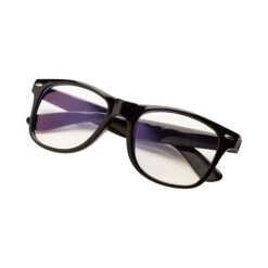 Edmond Blue Light Blocking Glasses (Q549322) -Qualityimprint Shop Q549322 black glasses with logo 3