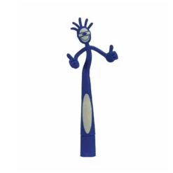Thumbs-Up Bend-A-Pen (Q557811) -Qualityimprint Shop Q557811 blue novelty pens with logo 3