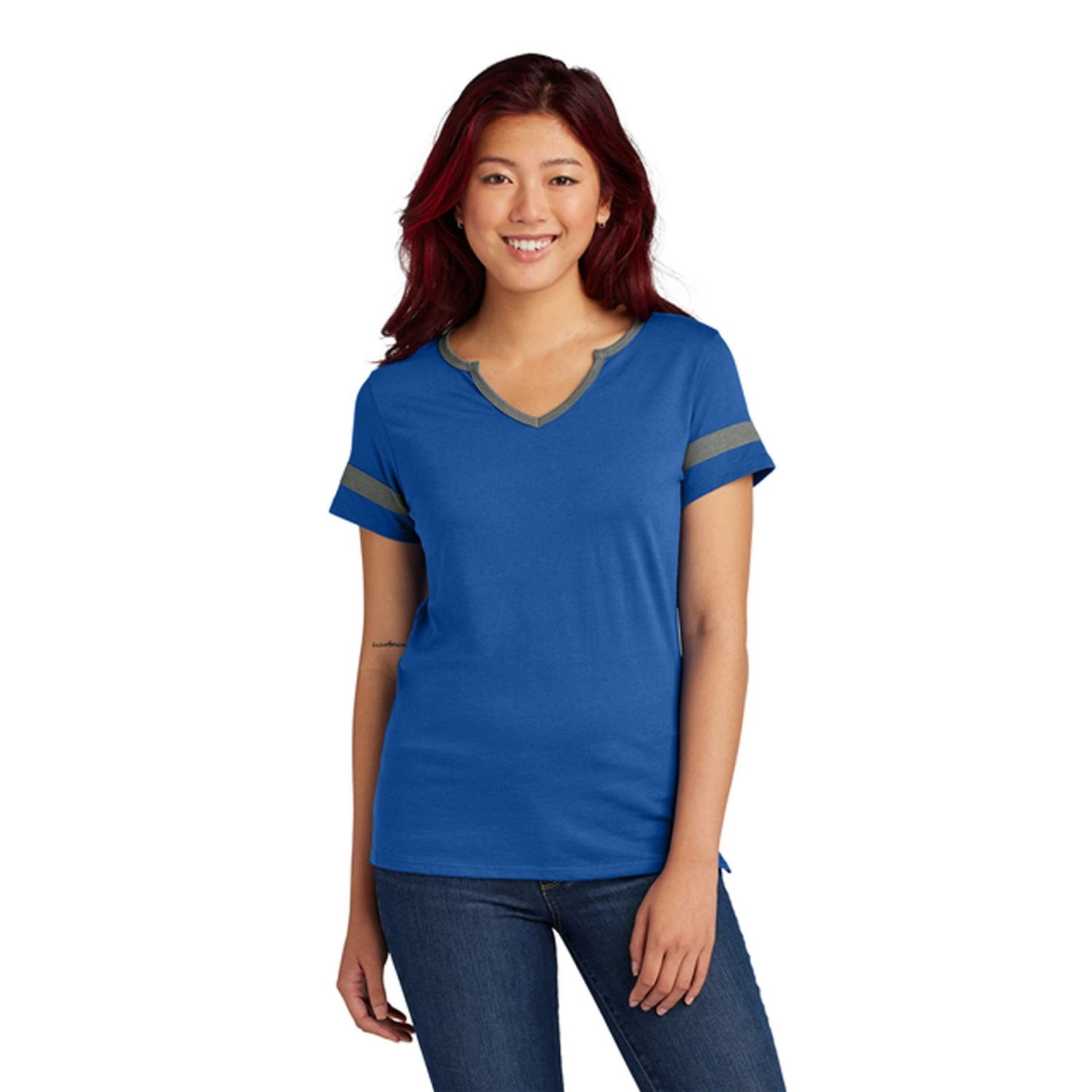 Sport-Tek® Ladies Halftime Notch Neck Tee (Q559922) 2 Sport-Tek® Ladies Halftime Notch Neck Tee (Q559922) - Image 2