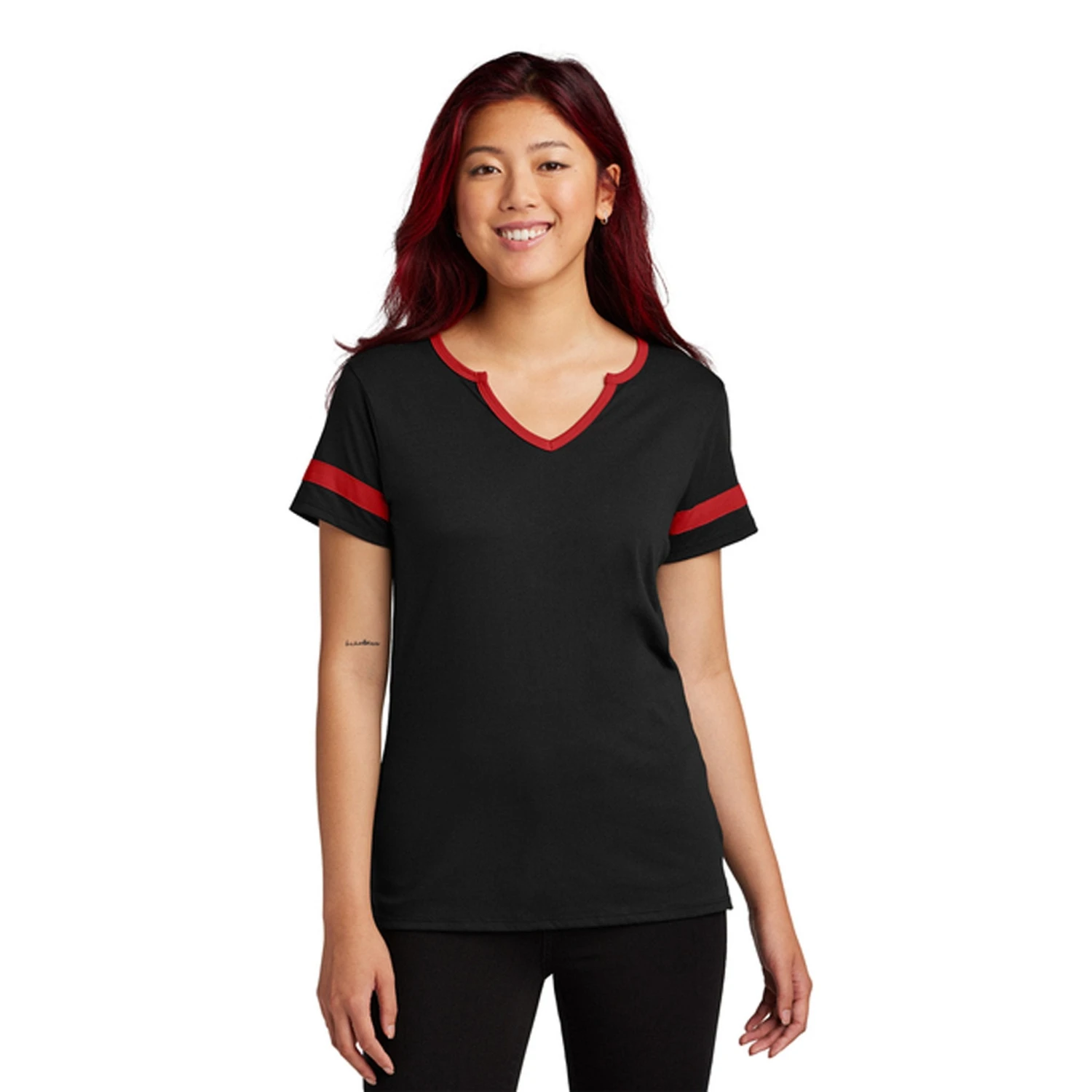 Sport-Tek® Ladies Halftime Notch Neck Tee (Q559922) 6 Sport-Tek® Ladies Halftime Notch Neck Tee (Q559922) - Image 6