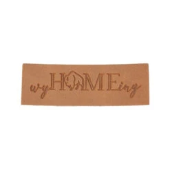 3" Faux Leather Patches (Q564111) -Qualityimprint Shop Q564111 patches with logo 2