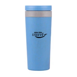 12 Oz. Cylander Wheat Straw Water Bottle (Q564622)