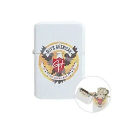 Full Color Oil Flip Top Wick Style Lighters (Q567711)