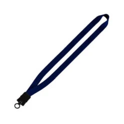 3/4" Smooth Nylon Lanyard With Snap-Buckle Release & O-Ring (Q58337) -Qualityimprint Shop Q58337 3 royal