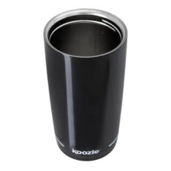 Koozie® 18 Oz. Savannah Vacuum Tumbler (Q585422) -Qualityimprint Shop Q585422 black tumblers with logo 2