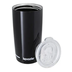 Koozie® 18 Oz. Savannah Vacuum Tumbler (Q585422) -Qualityimprint Shop Q585422 black tumblers with logo 4