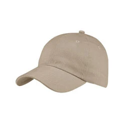 6-Panel Unstructured Front Runner Cap (Q586311) -Qualityimprint Shop Q586311 khaki caps with logo 5