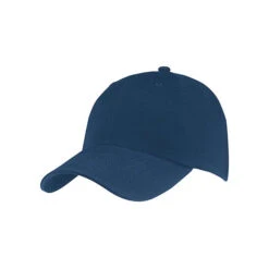 6-Panel Unstructured Front Runner Cap (Q586311) -Qualityimprint Shop Q586311 navy caps with logo 6