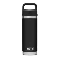 Laser Engraved YETI 18 Oz Rambler Bottle (Q587011) -Qualityimprint Shop Q587011 black tumblers with logo 4