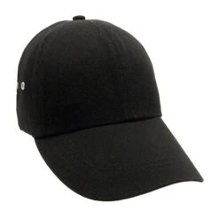 Unconstructed Washed Cotton Twill Polo Cap (Q60766) -Qualityimprint Shop Q60766 black caps with logo 2