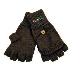 Fingerless Gloves With Flap (Q609511)