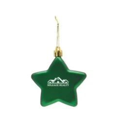 Shatter Resistant Flat Star Ornament (Q612711)