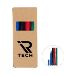 4 Piece Washable Marker Set (Q615822)