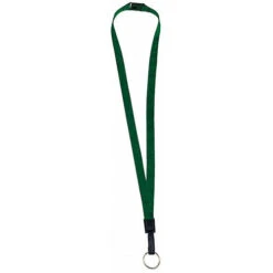 .50" Breakaway Lanyard With Key Ring (Q617311) -Qualityimprint Shop Q617311 green lanyards with logo 4