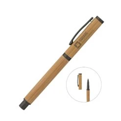 Hana Bamboo Cap-Off Ballpoint Pen (Q618322)