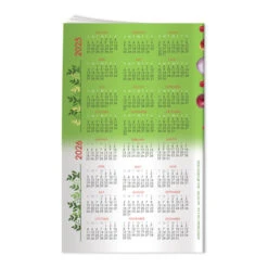 Pocket Calendar - Good Health (Q621711) -Qualityimprint Shop Q621711 back pocket calendars with your logo 2