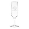 6.5 Oz. Champagne Flute - Deep Etched (Q626022) -Qualityimprint Shop Q626022 flute glasses with logo 1