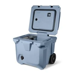 35 Qt. BrüMate BrüTank Rolling Cooler (Q628122) 13 35 Qt. BrüMate BrüTank Rolling Cooler (Q628122) -Qualityimprint Shop Q628122 denim open coolers withlogo 3