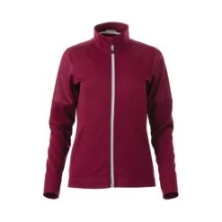 Elevate W-SENGER Knit Jacket (Q632322) -Qualityimprint Shop Q632322 maroon jackets with logo 5