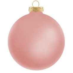 Traditional Glass Ornaments (Q633965) -Qualityimprint Shop Q633965 pink ornaments with logo 6